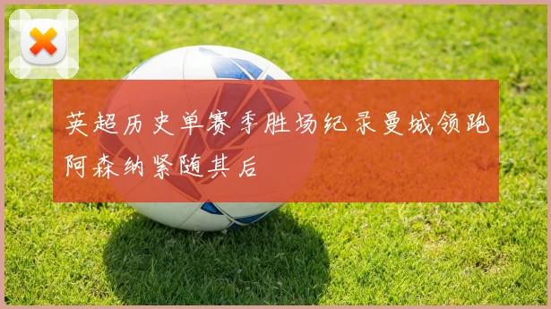 英超历史单赛季胜场纪录曼城领跑阿森纳紧随其后